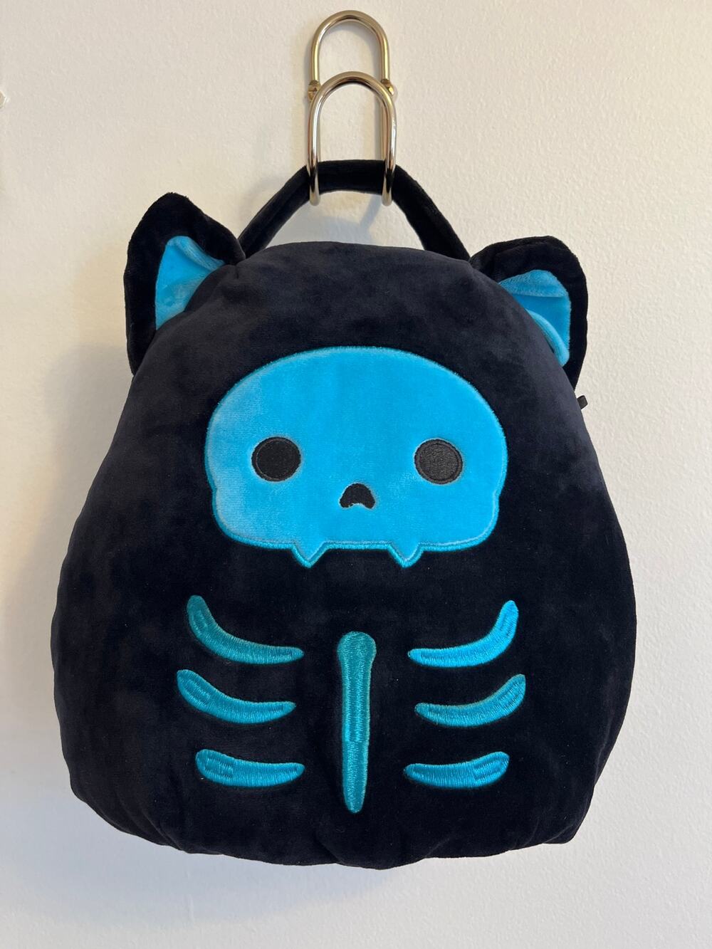 Squishmallows Stump the Skeleton Cat Treat Pail